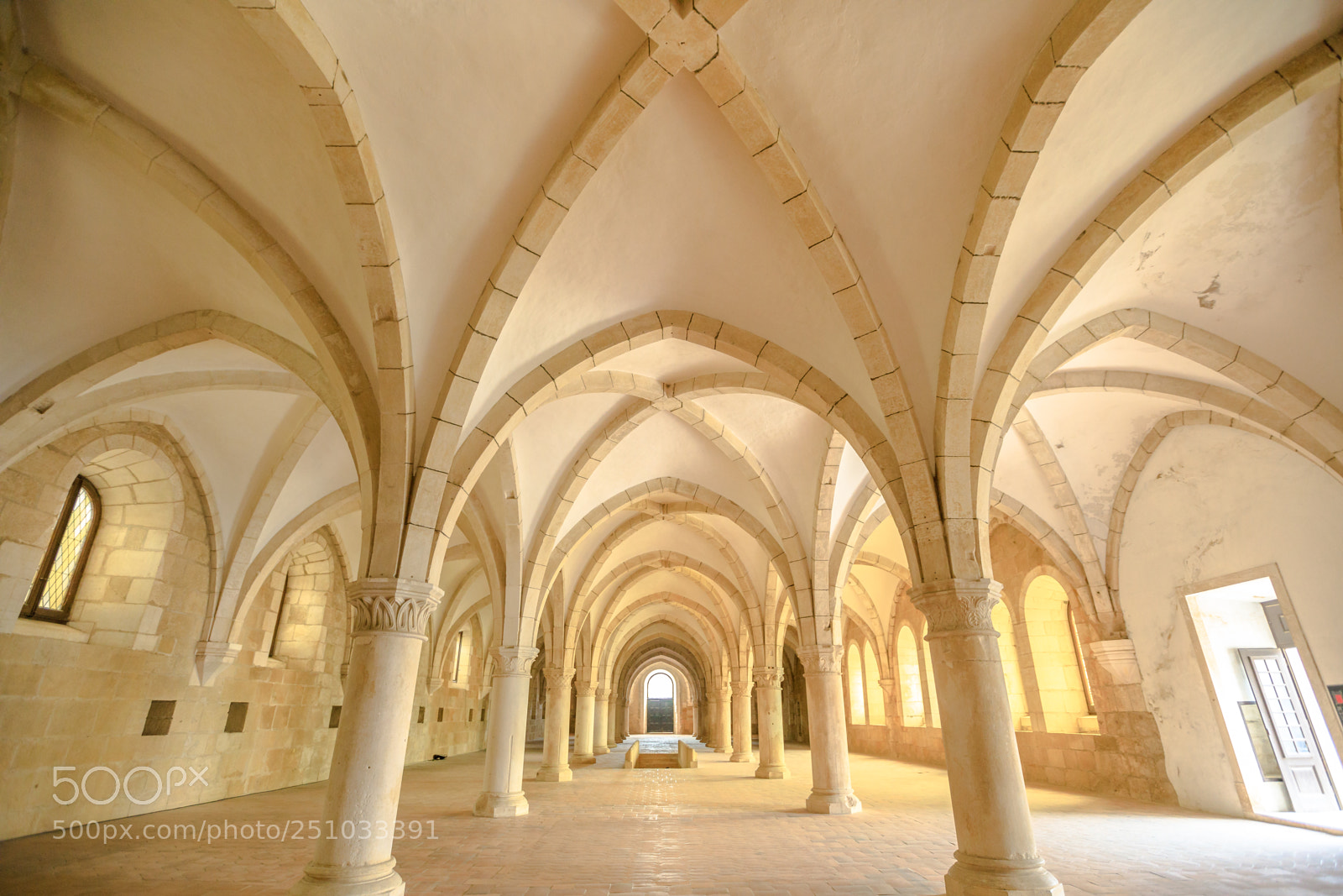 Canon EOS 5D Mark IV sample photo. Alcobaca monastery dormitory photography