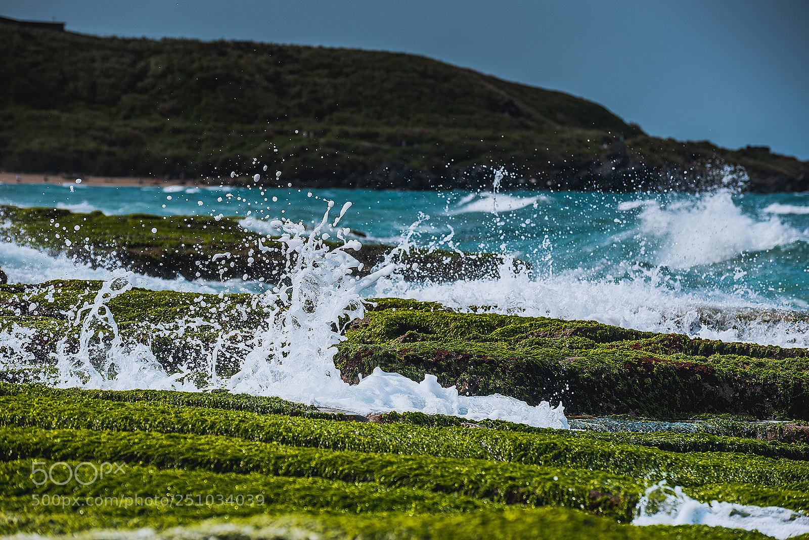 Nikon D810 sample photo. 綠石槽與浪花 photography