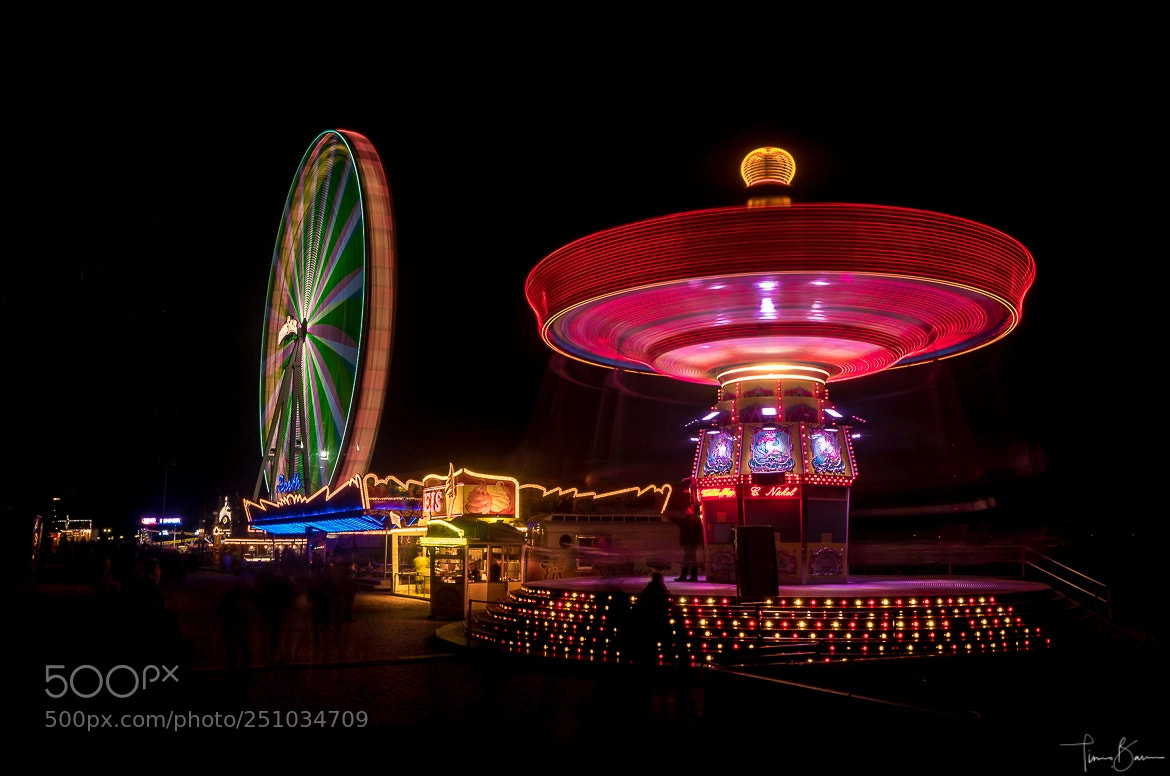 Nikon D7500 sample photo. Rotating funfair photography
