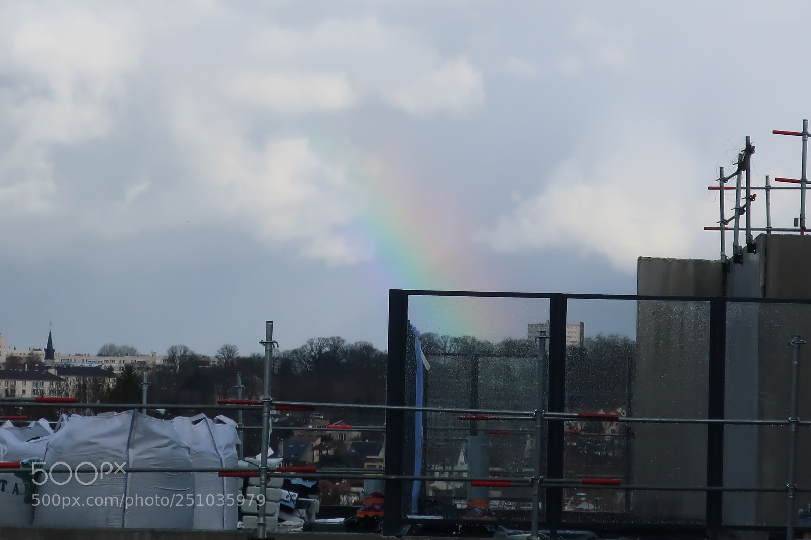 Canon PowerShot G9 X Mark II sample photo. Cloudy rainbow photography