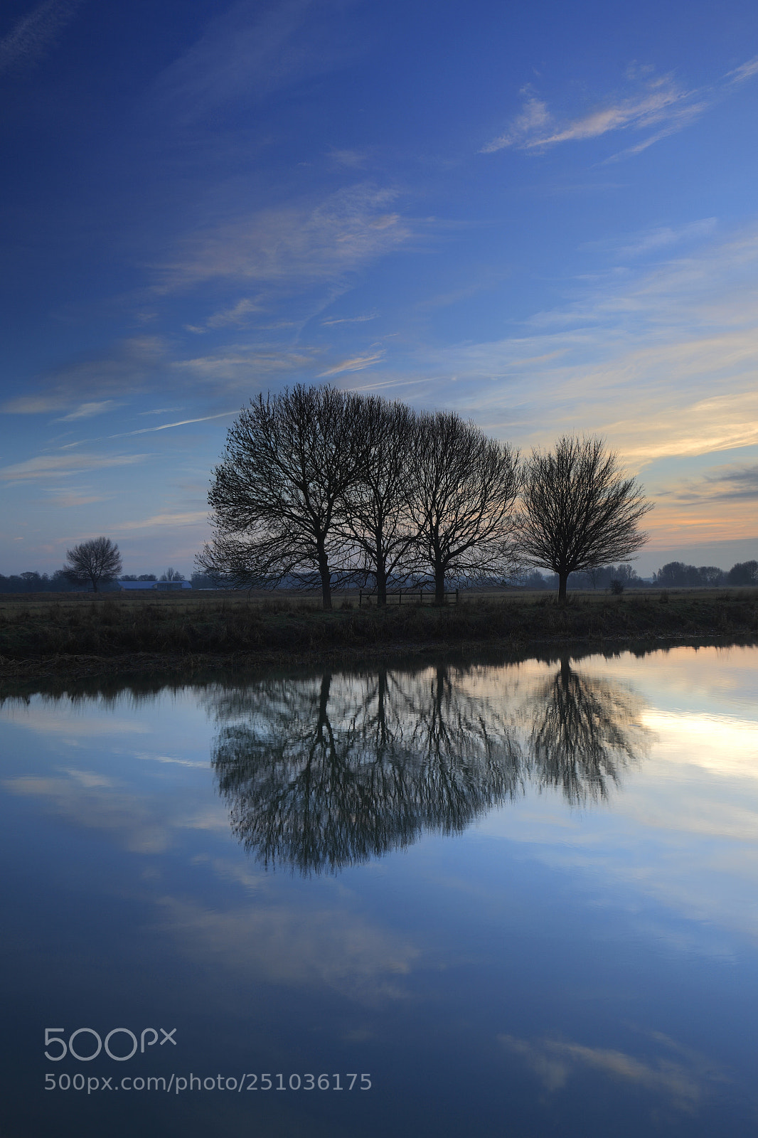 Canon EOS 5D Mark II sample photo. Winter sunset, river nene photography