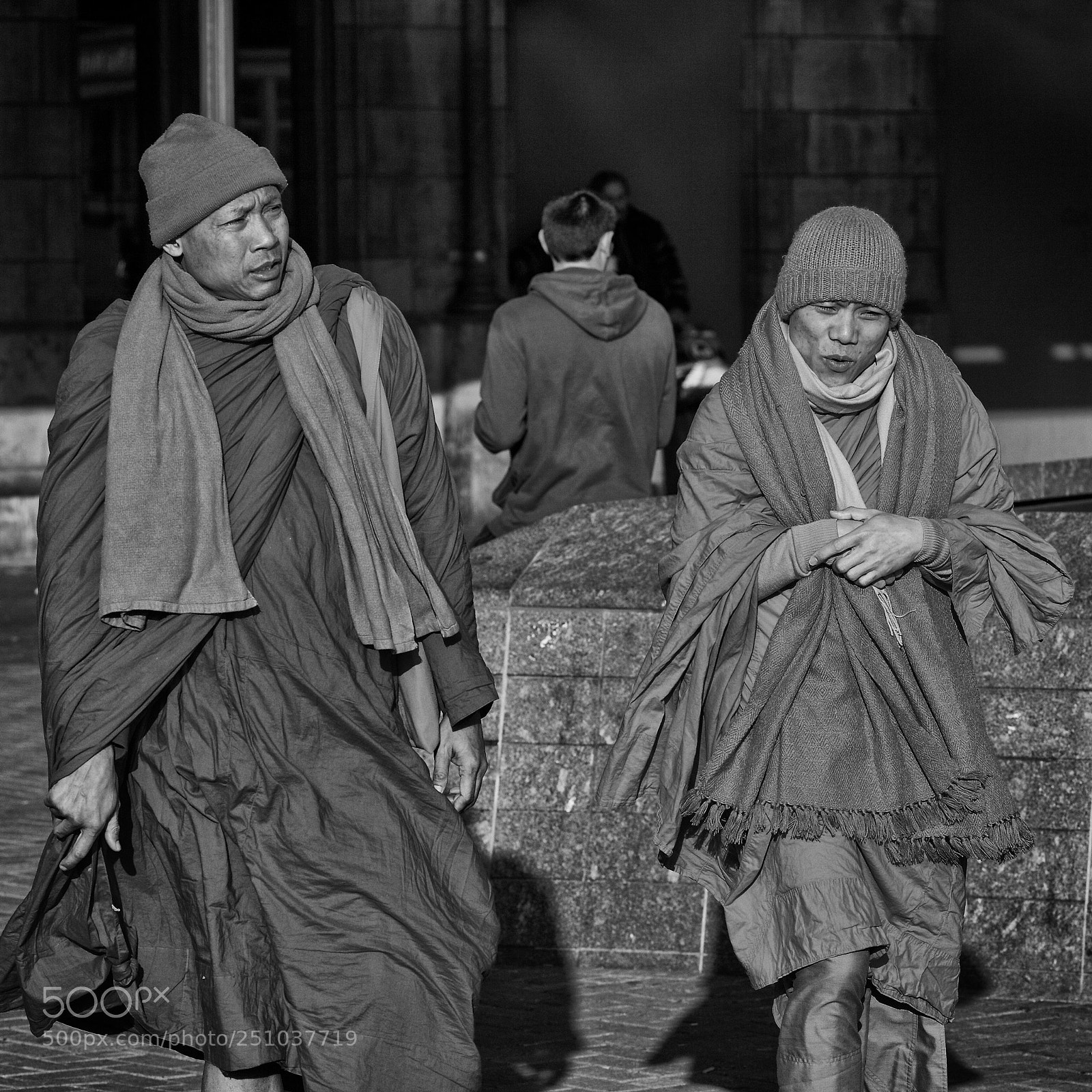 Canon EOS 5D Mark II sample photo. Bhikkhus photography