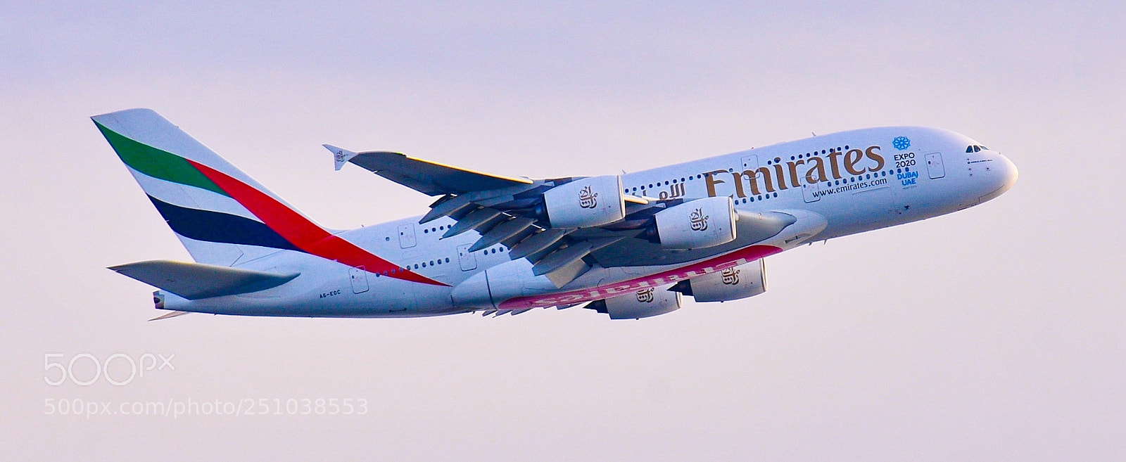Nikon D7200 sample photo. Emirates jet los angeles photography