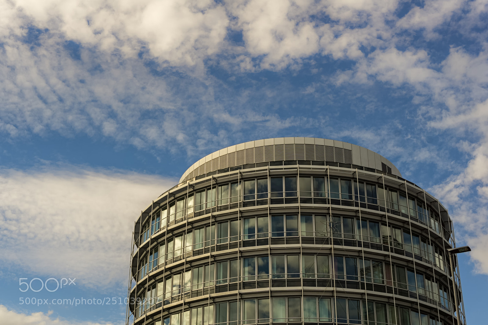 Sony a6000 sample photo. A big,modern office tower photography
