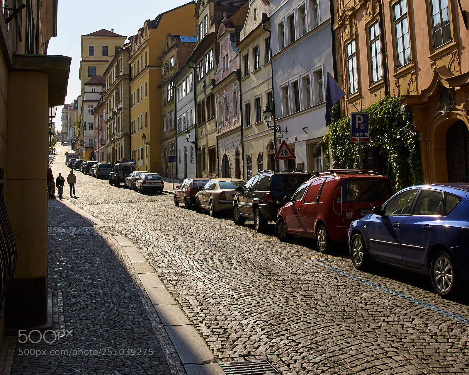 Sony Alpha DSLR-A700 sample photo. Evening in prague photography