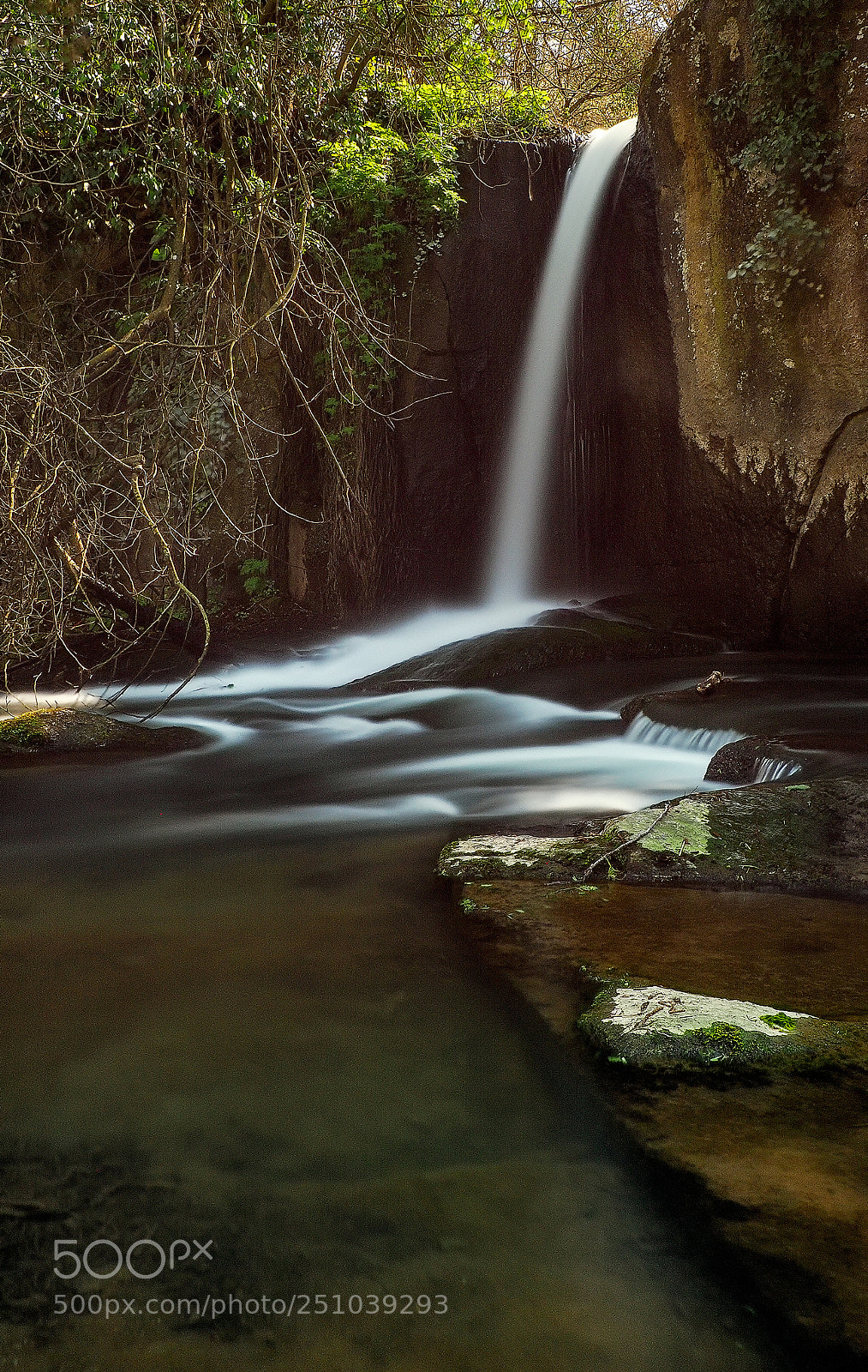 Olympus OM-D E-M10 II sample photo. Waterfall photography