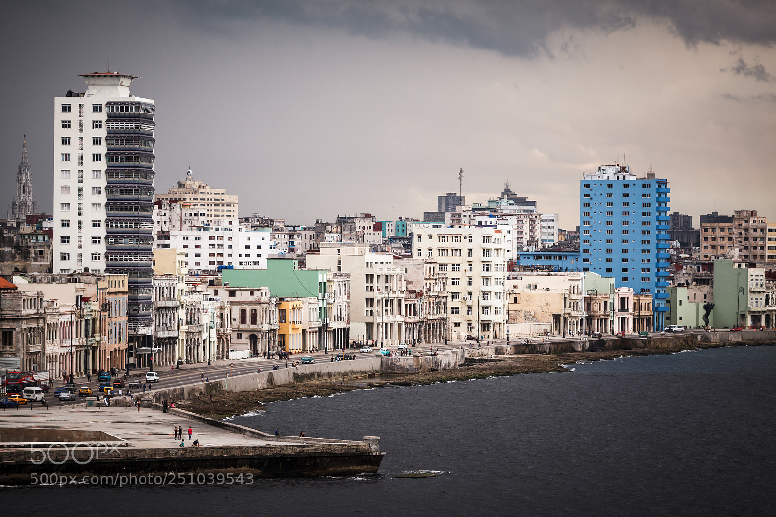 Canon EOS 5D Mark II sample photo. Cuba – malecon photography