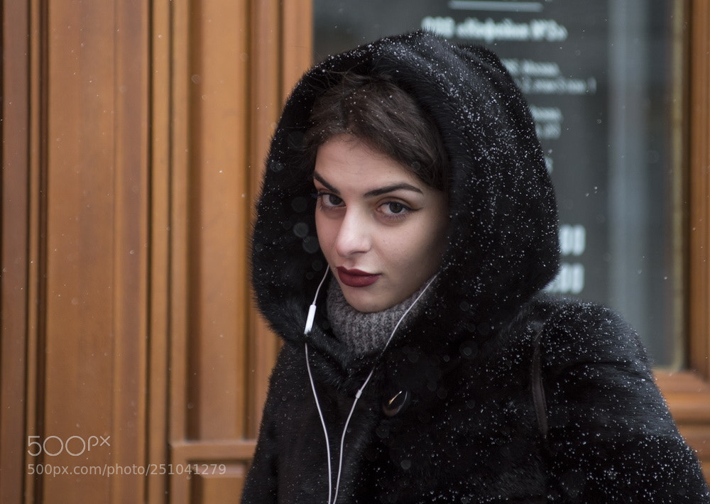 Nikon D4 sample photo. Winter portrait of a photography