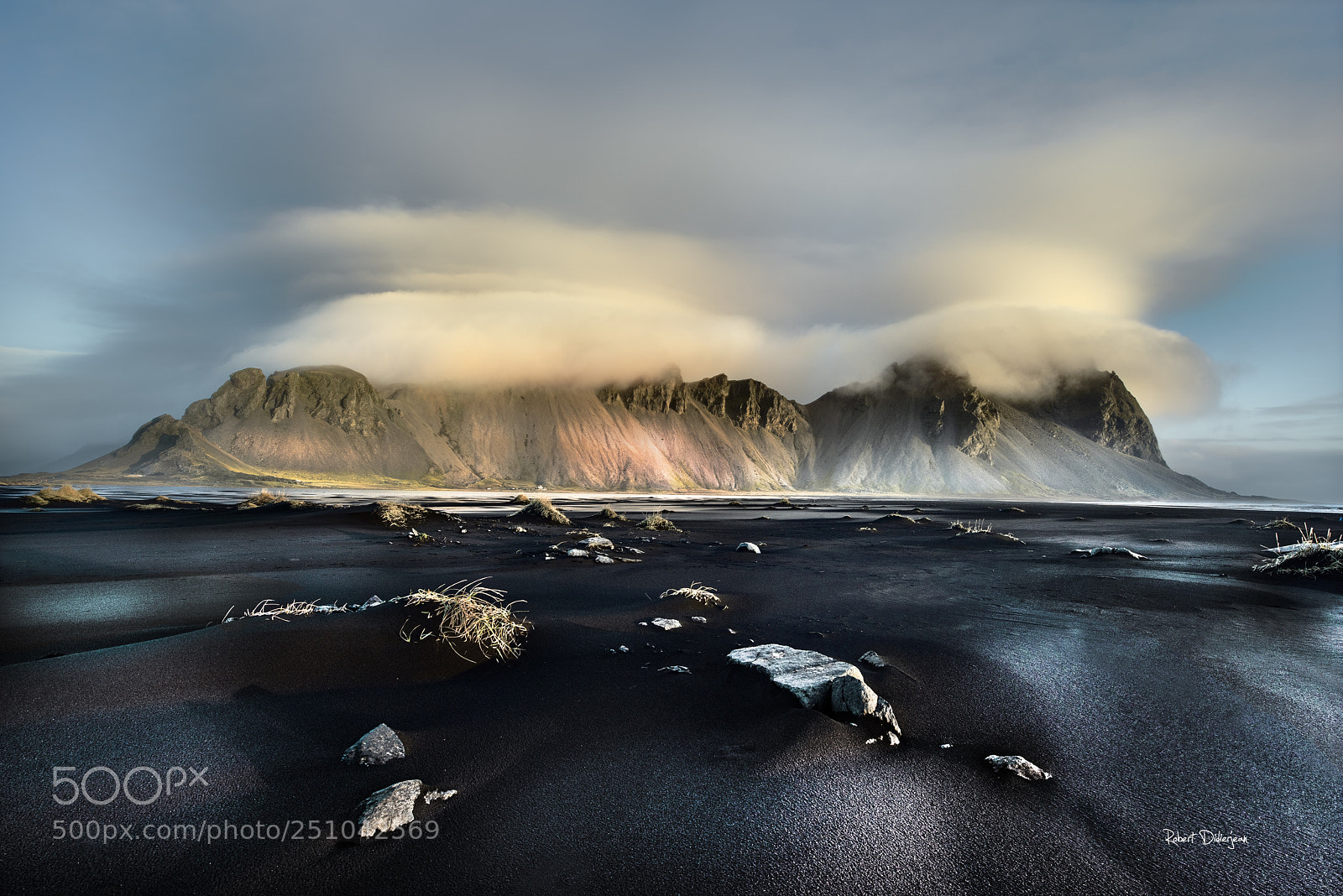 Nikon D810 sample photo. Vestrahorn at sunrise photography