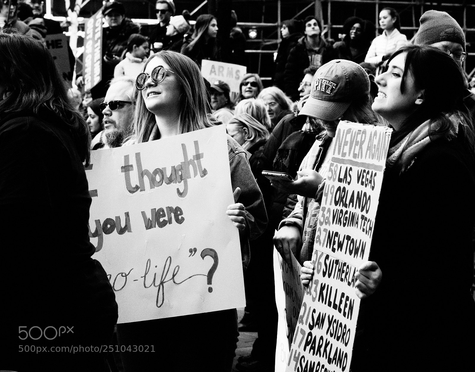 Sony a6500 sample photo. March for our lives photography