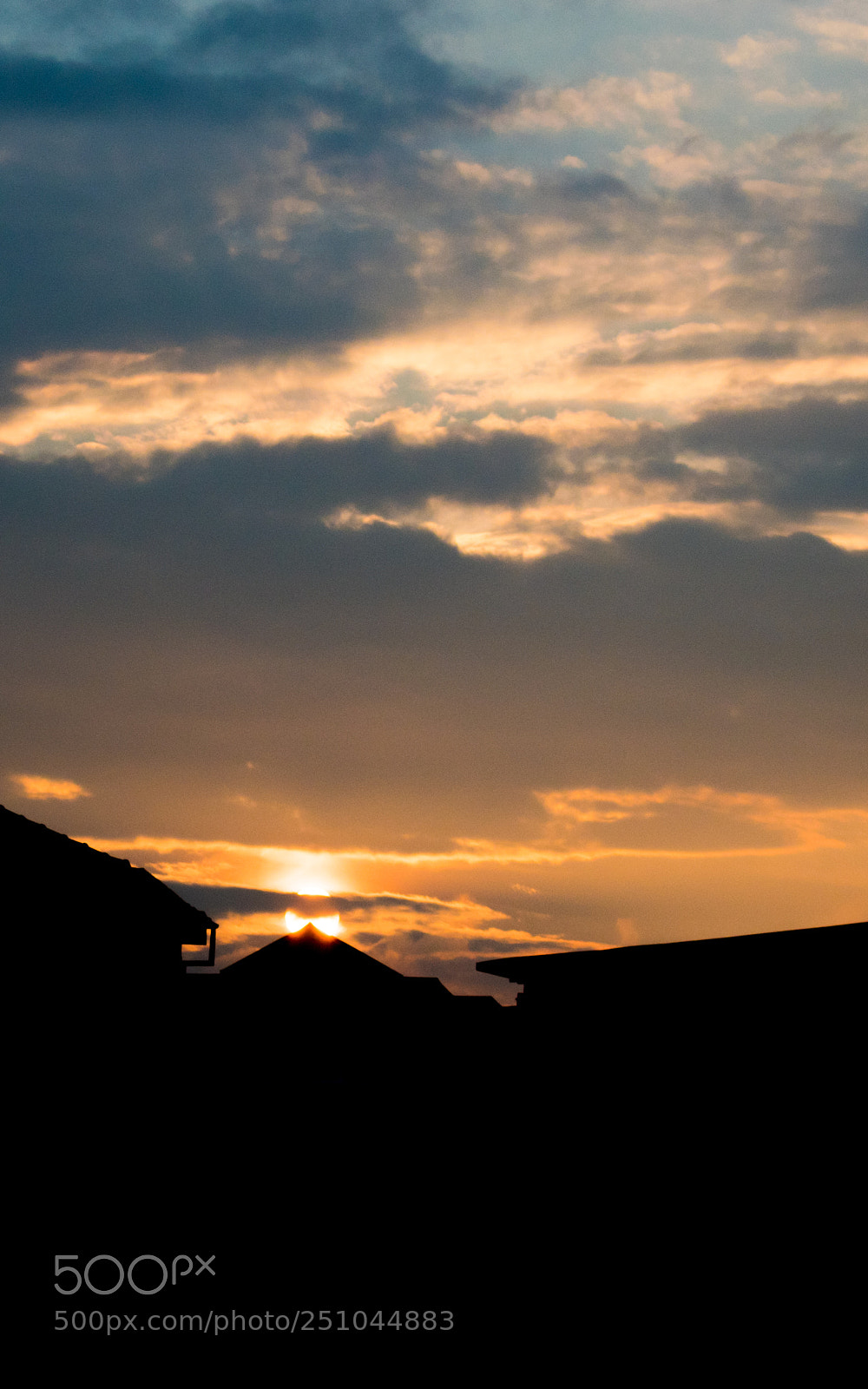 Nikon D5300 sample photo. Sunset from balcony photography