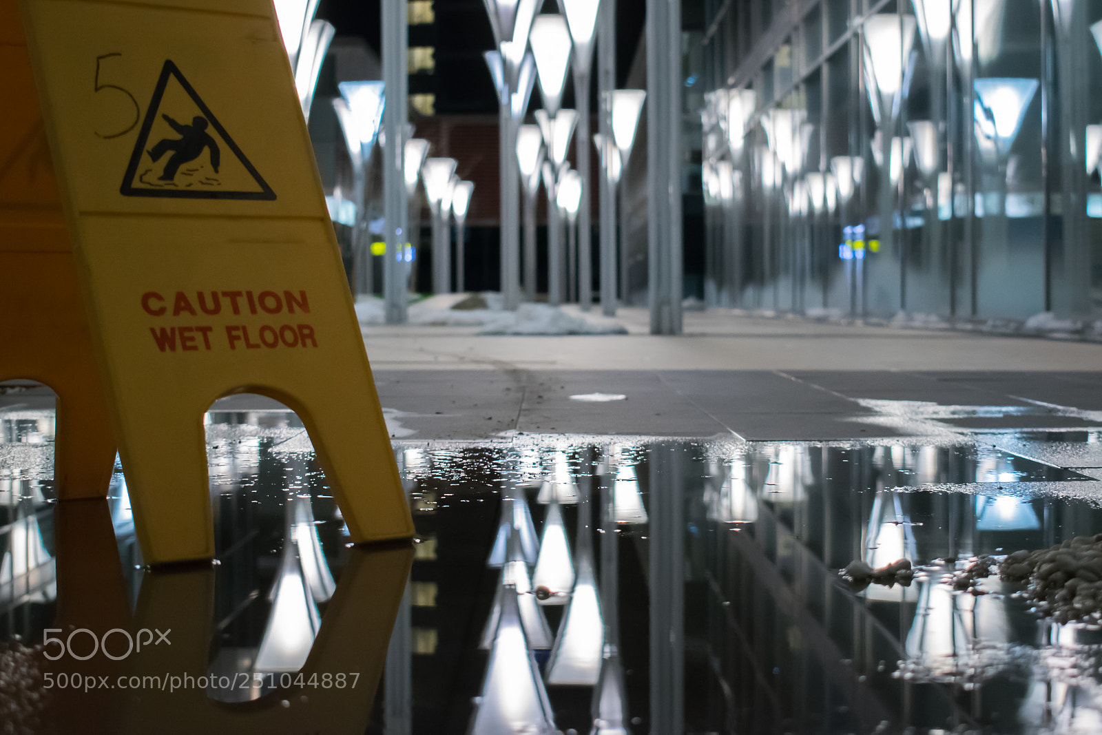 Nikon D5300 sample photo. Wet floor photography