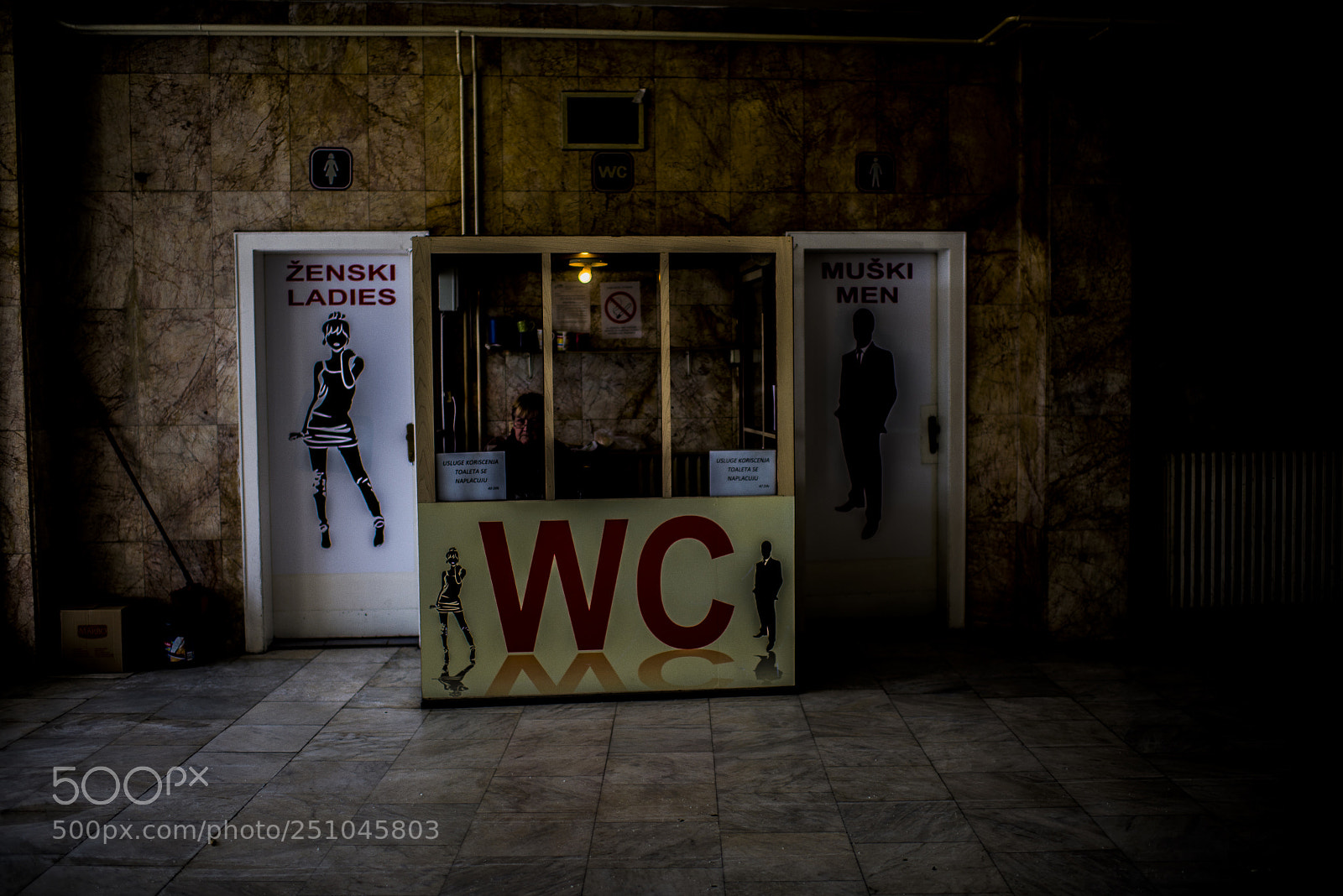 Nikon D610 sample photo. Novi sad trainstation wc photography