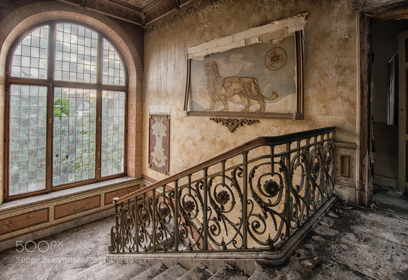 Nikon D500 sample photo. Burned stairs photography