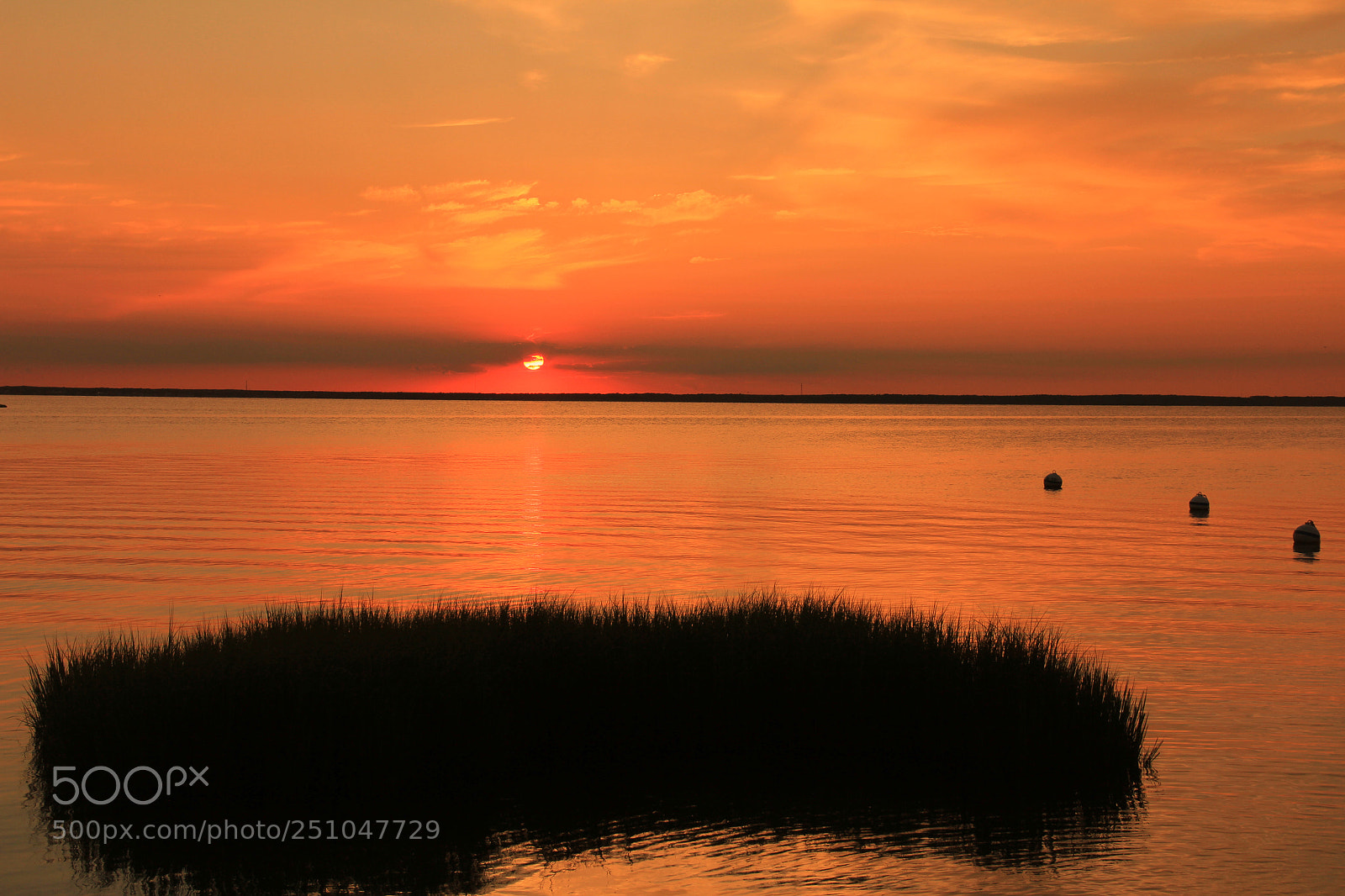 Canon EF-S 18-135mm F3.5-5.6 IS sample photo. Barnegat bay sunset photography