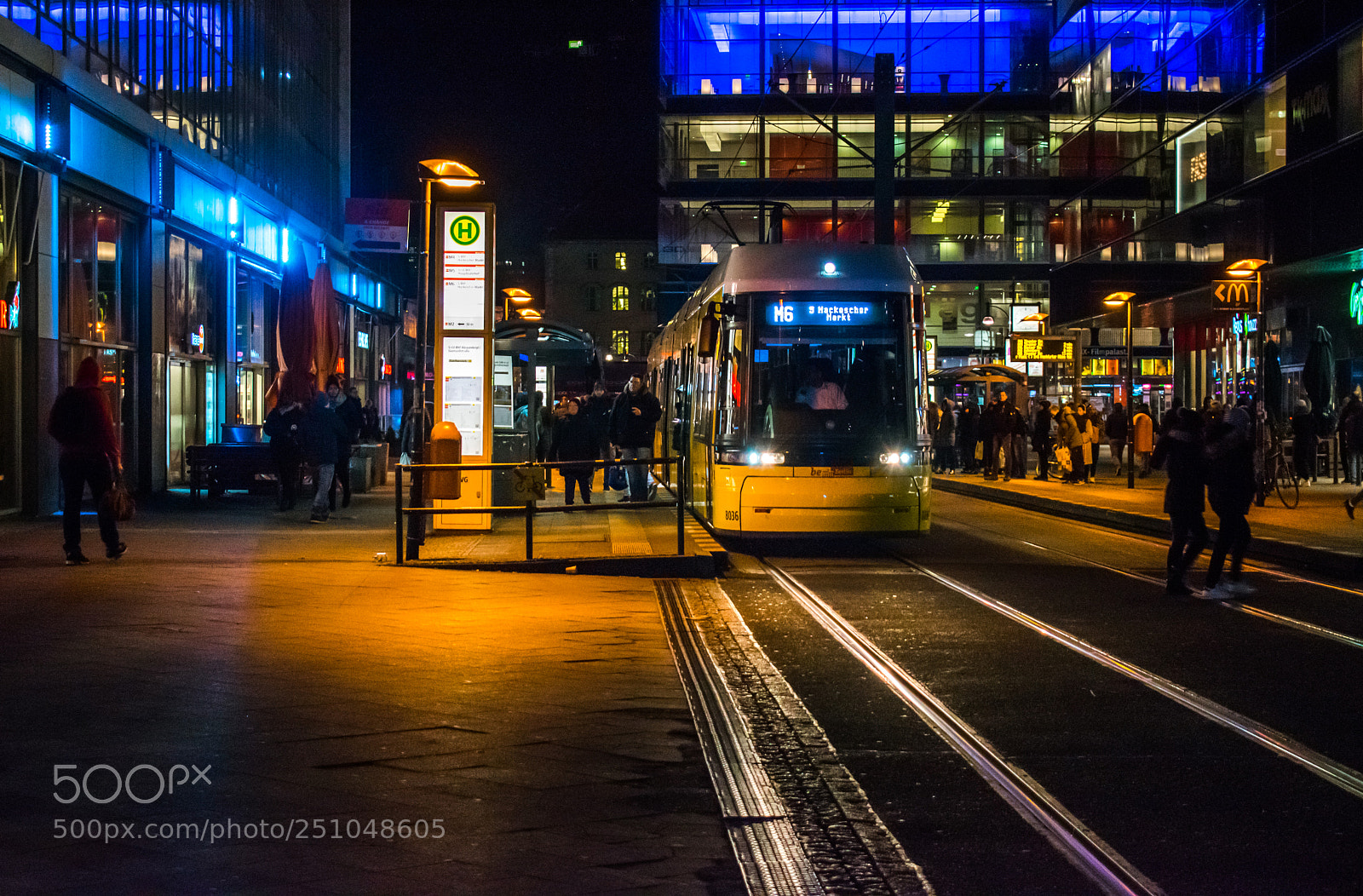Nikon D3300 sample photo. Night in berlin photography