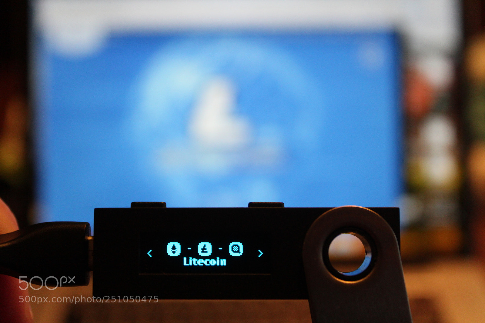 Canon EOS 600D (Rebel EOS T3i / EOS Kiss X5) sample photo. Litecoin hardware wallet for photography