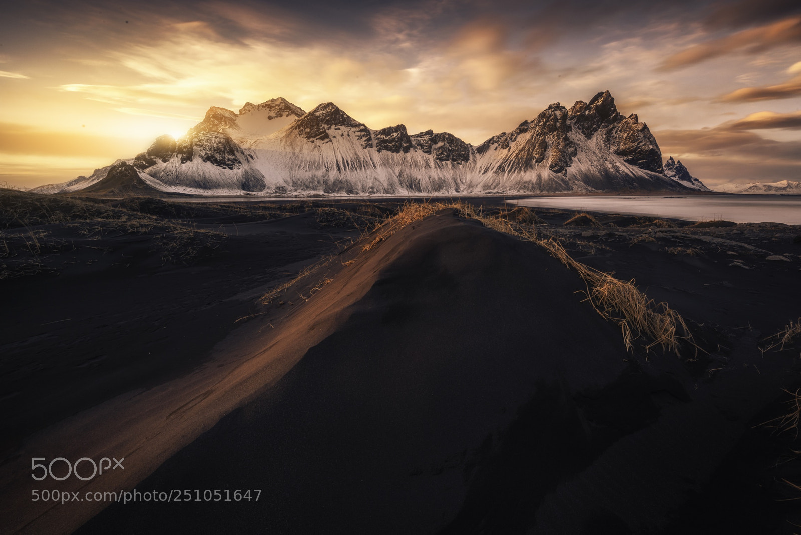 Nikon D810 sample photo. Stokksnes sunset photography