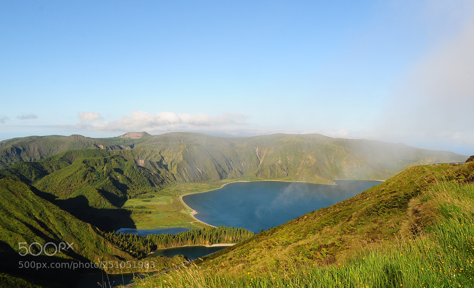 Nikon D5000 sample photo. Lagoa di fogo photography