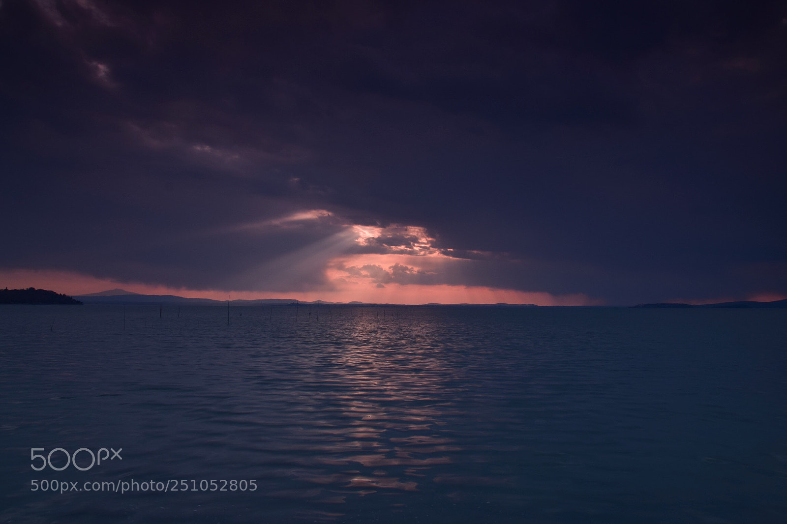 Nikon D5300 sample photo. Sunset at the lake photography
