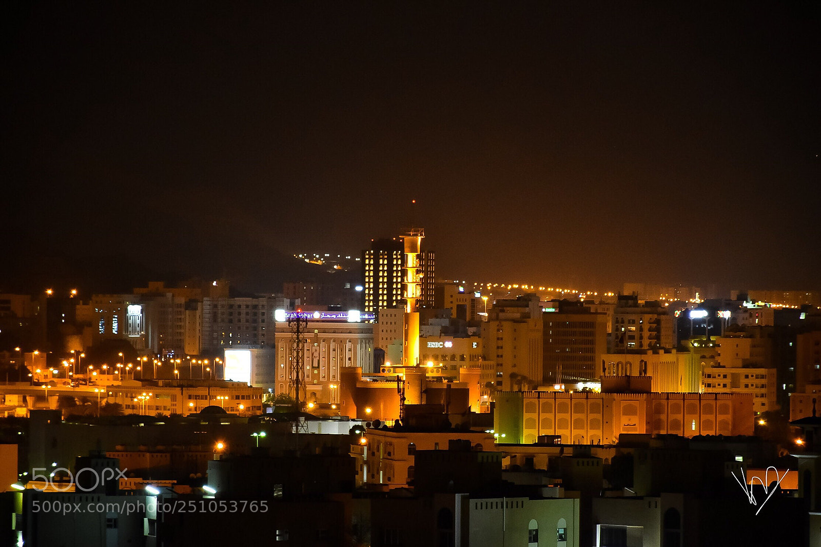 Nikon D5600 sample photo. Night view of ruwi photography
