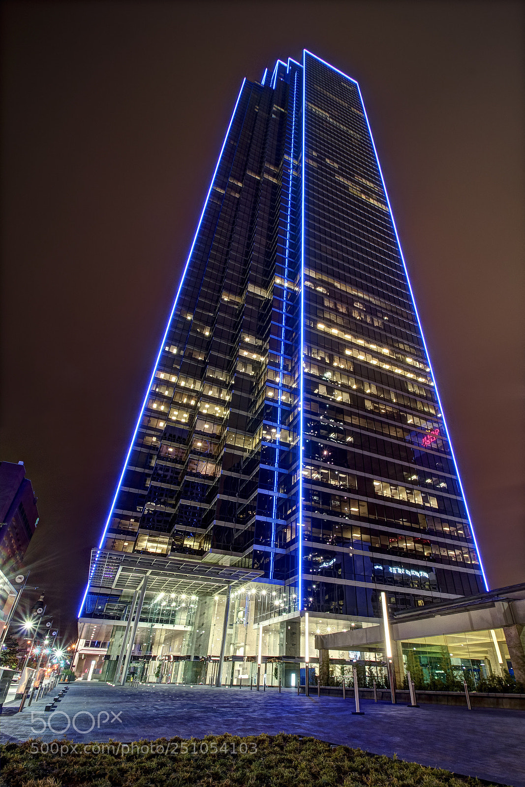 Sony SLT-A35 sample photo. Bank of america plaza photography