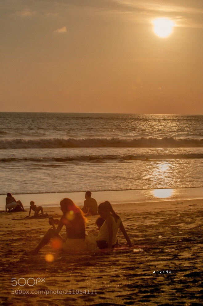Nikon D300 sample photo. Sunset audience photography