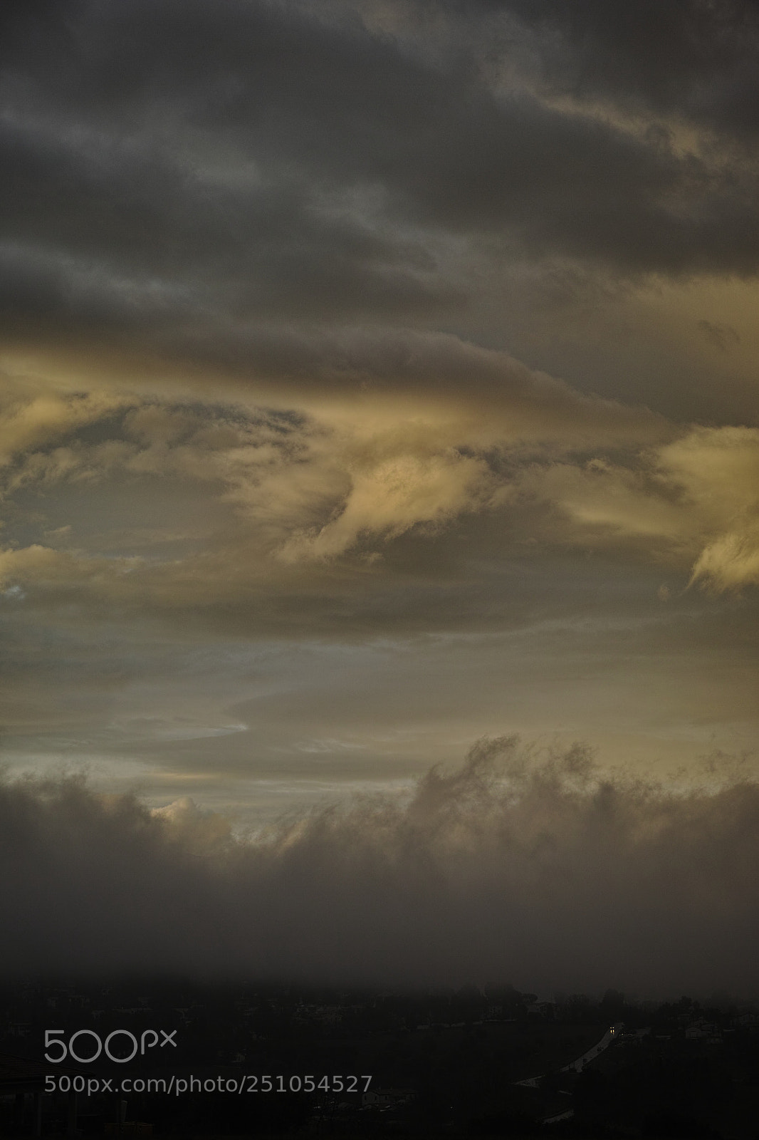 Sigma DP3 Merrill sample photo. Vanishing storm scene photography
