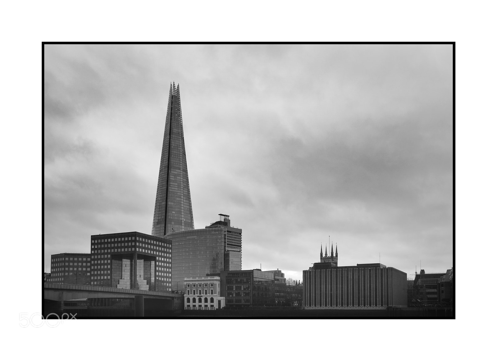 Fujifilm X-Pro2 sample photo. View of the shard photography