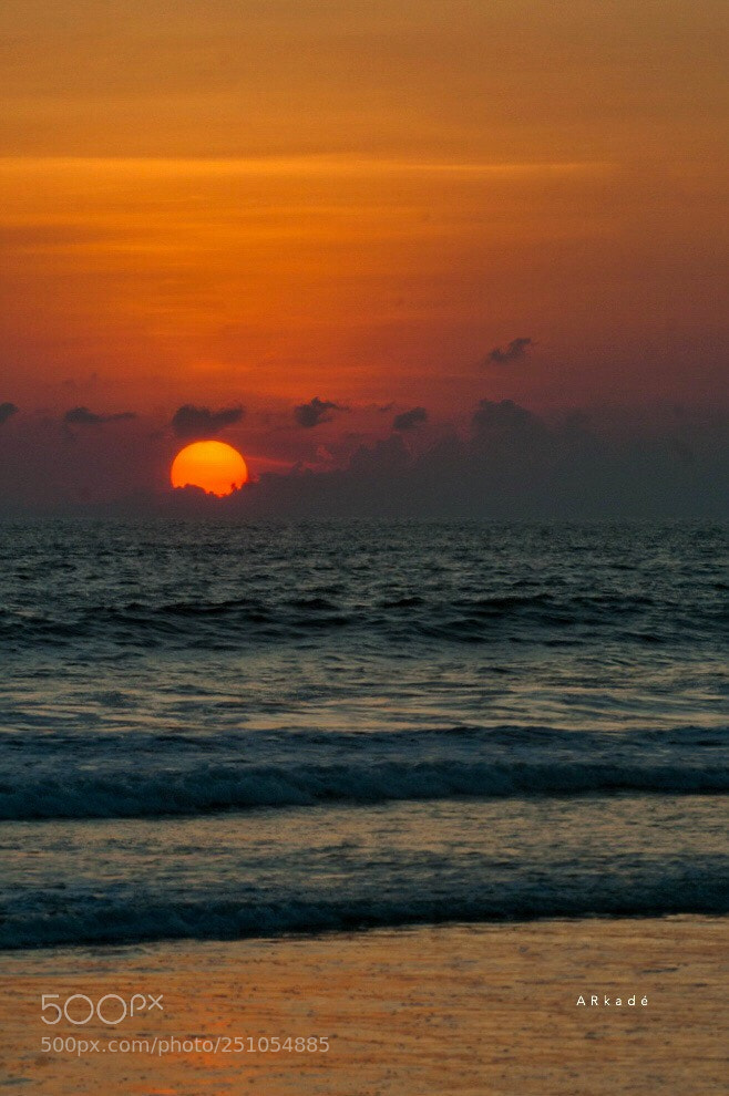 Nikon D300 sample photo. Sunset in bali photography