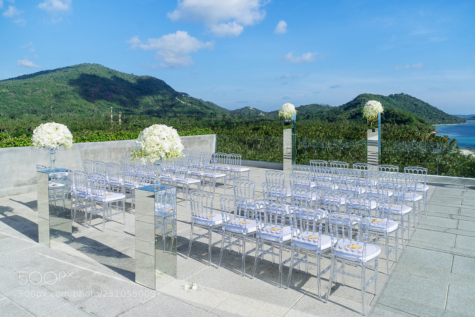 Sony a7S sample photo. Beach wedding venue outdoor photography