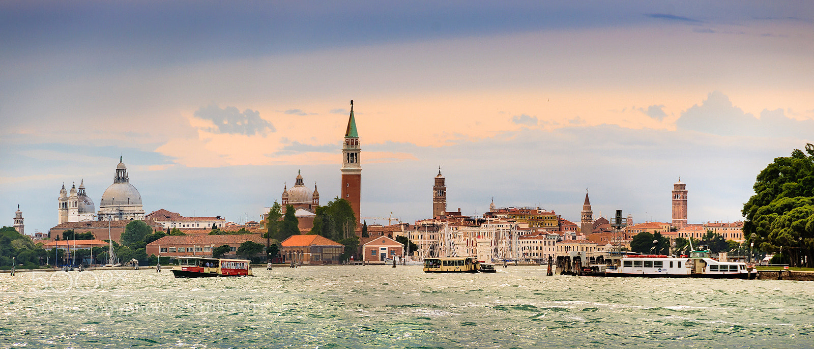 Nikon D300 sample photo. Venice panorama photography
