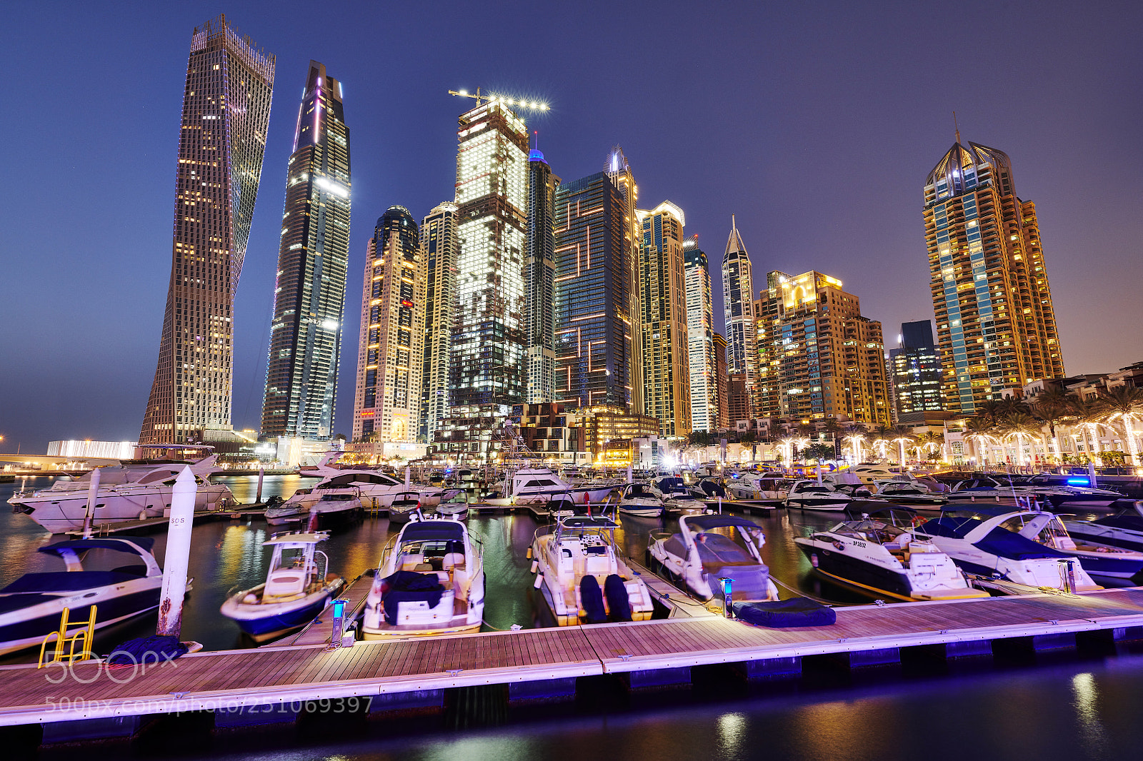 Nikon D850 sample photo. Dubai by night photography