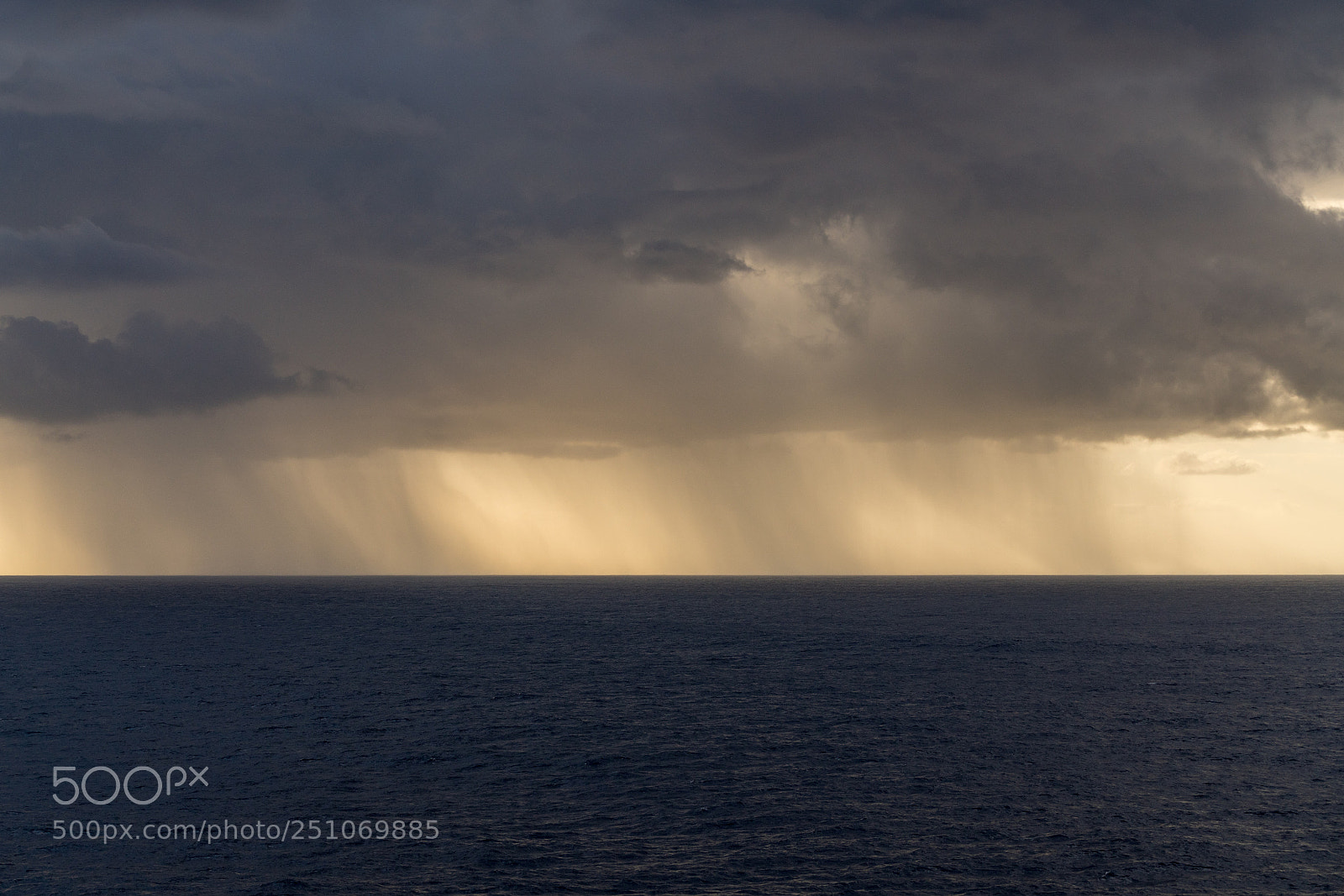 Sony a7R III sample photo. Rain over the atlantic photography