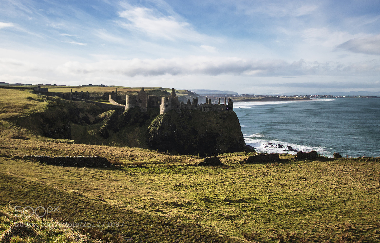 Canon EOS 760D (EOS Rebel T6s / EOS 8000D) sample photo. Dunluce castle photography