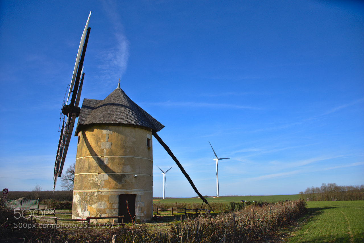 Nikon D5600 sample photo. Les moulins à vent photography
