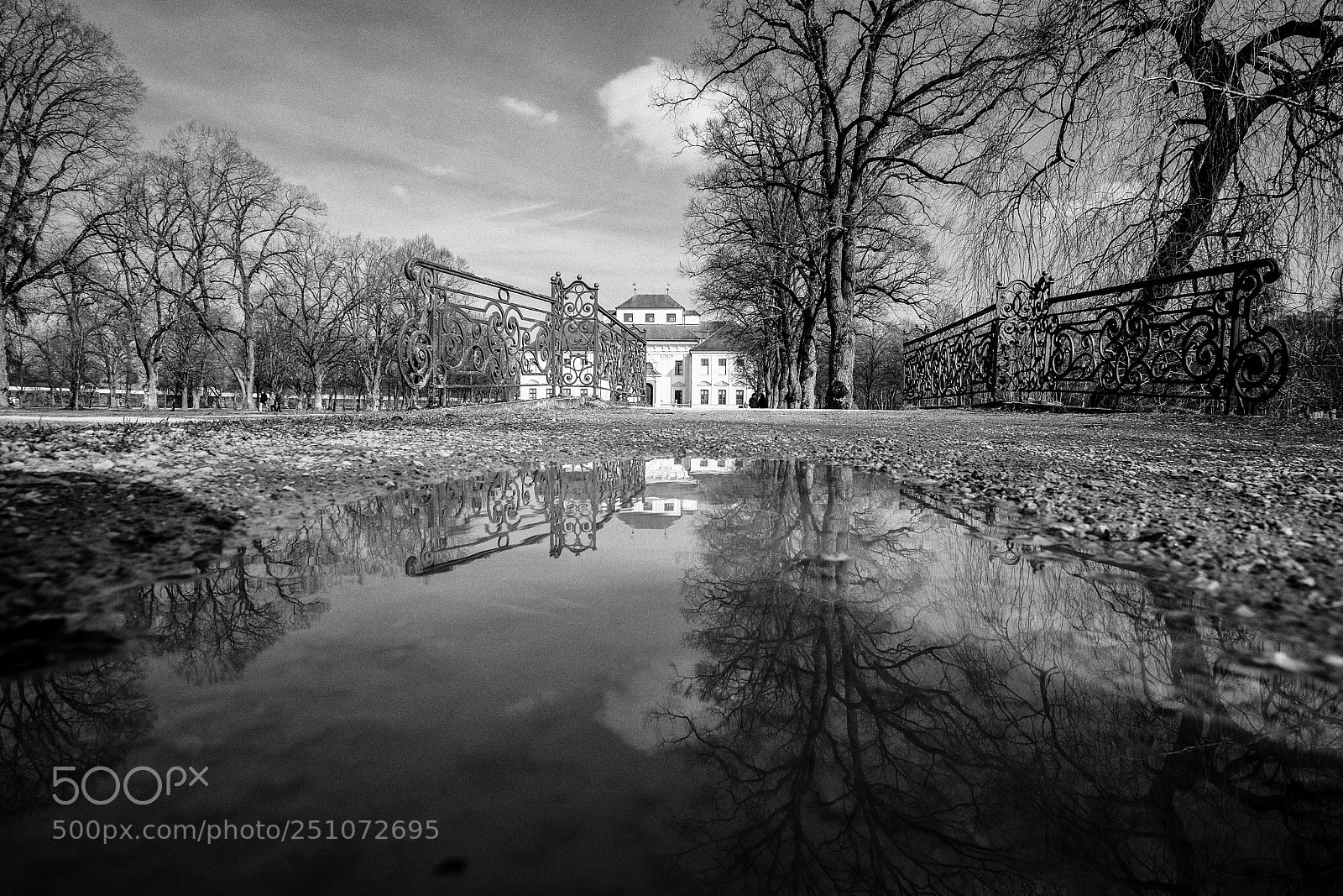 Fujifilm X-T1 sample photo. Schleissheim bw photography