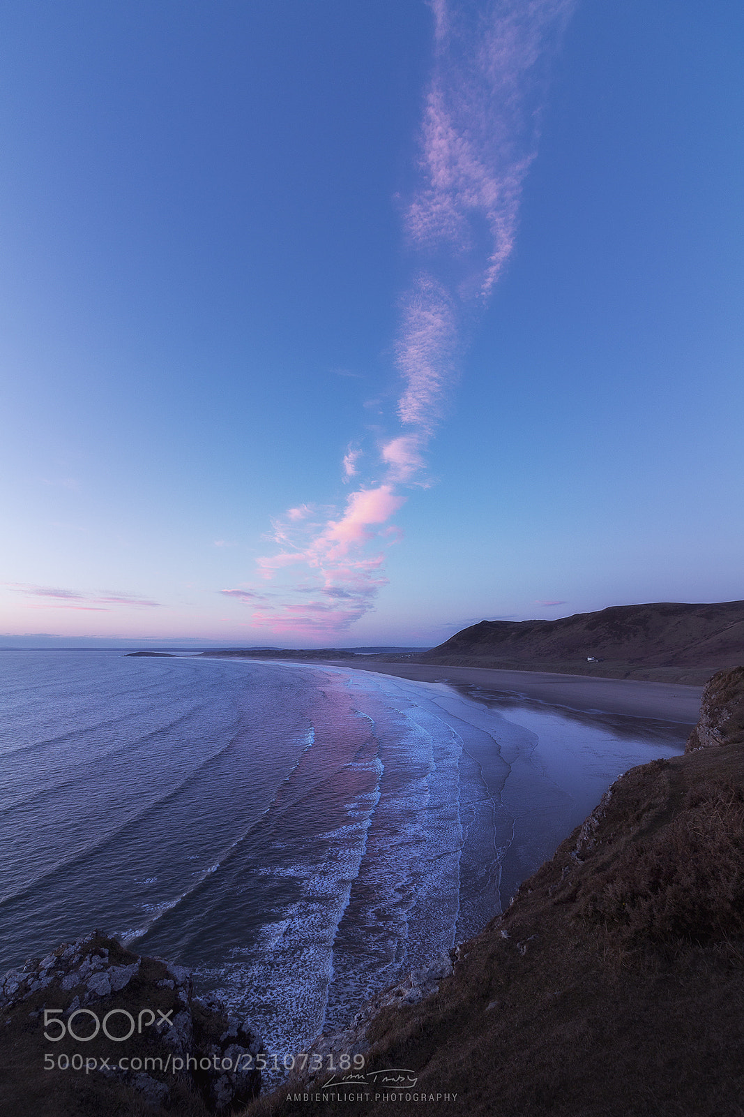 Canon EOS 1300D (EOS Rebel T6 / EOS Kiss X80) sample photo. Rhossili strip photography