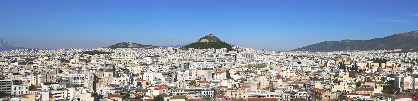 Canon EOS 700D (EOS Rebel T5i / EOS Kiss X7i) sample photo. Panoramic view of lycabettus photography