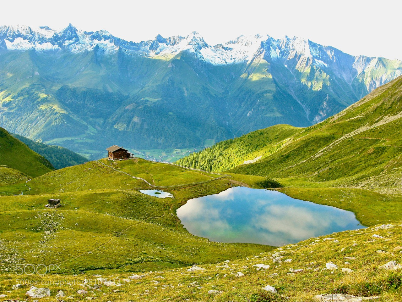Canon POWERSHOT G9 sample photo. Zupalsee hutte the hohe photography