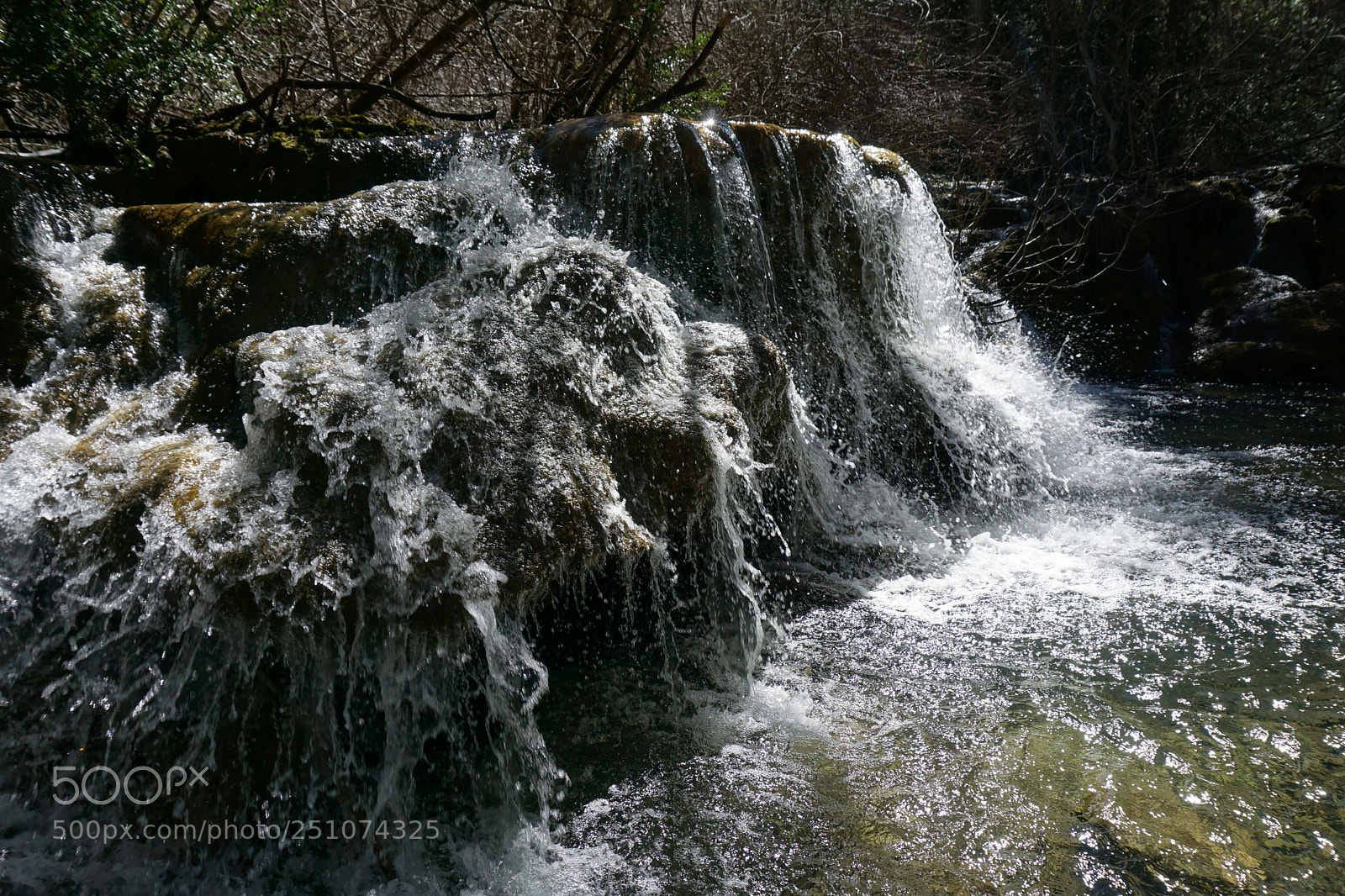 Sony a6000 sample photo. Waterfall at the r photography