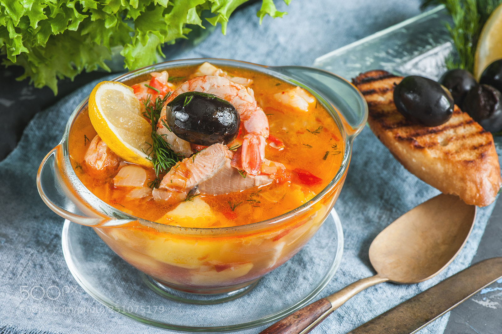 Nikon D700 sample photo. French fish soup bouillabaisse photography
