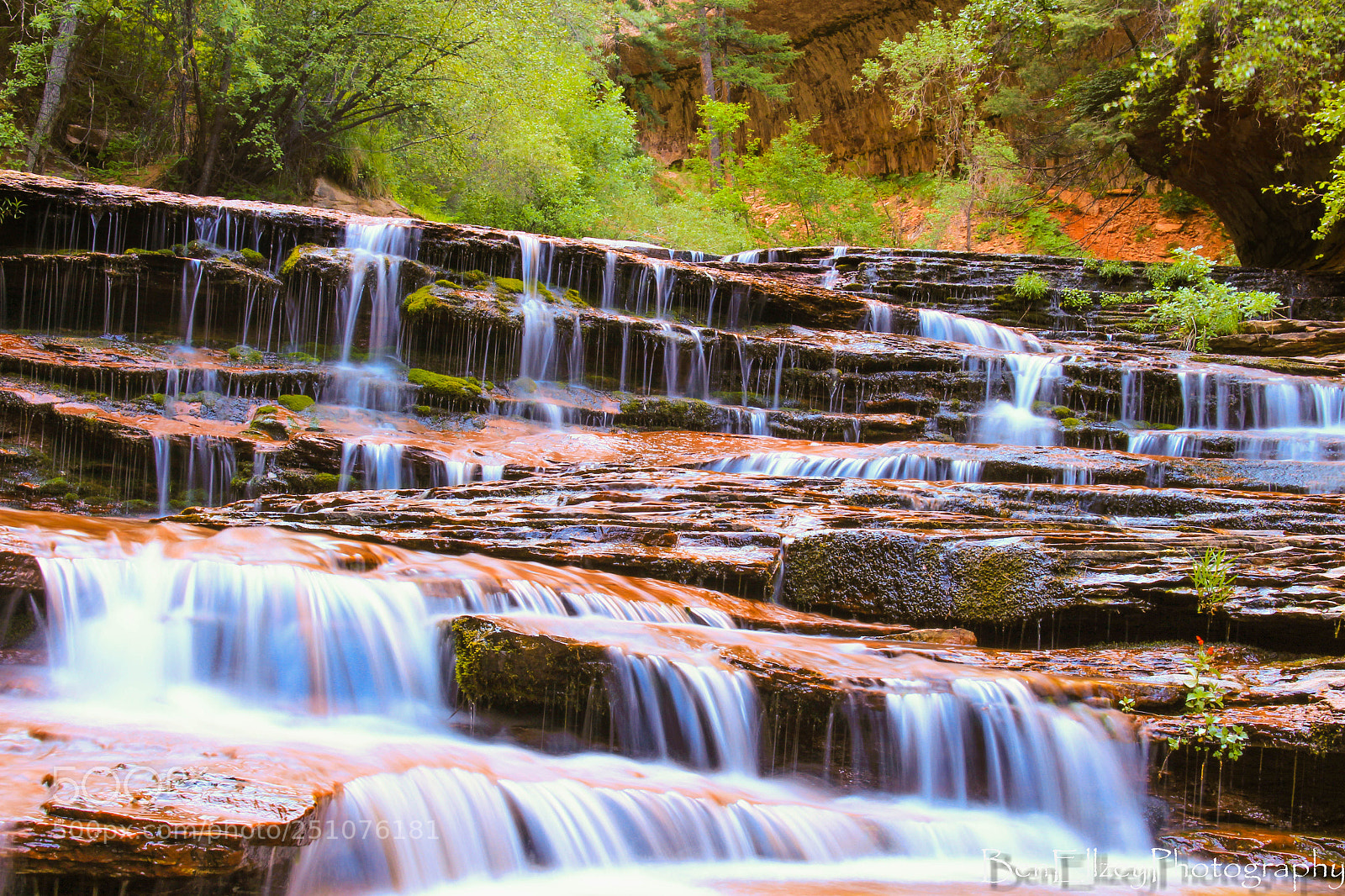 Canon EOS 700D (EOS Rebel T5i / EOS Kiss X7i) sample photo. Zion water photography