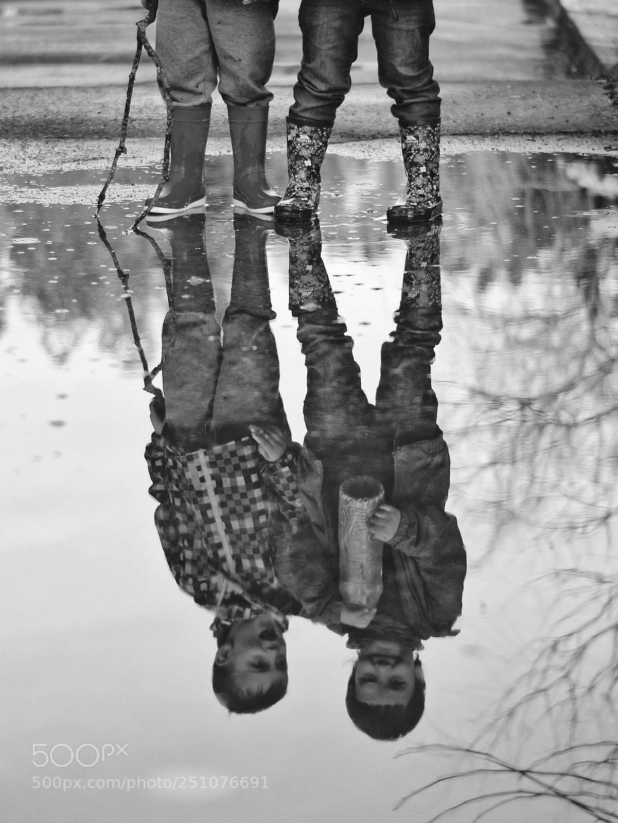 Pentax K-70 sample photo. Water children photography