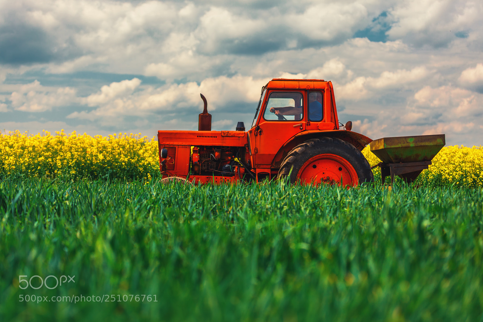 Canon EOS 5D Mark IV sample photo. Tractor in the agricultural photography