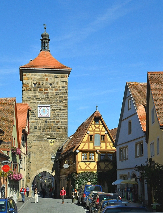 Samsung ES65, ES67 / VLUU ES65, ES67 /  SL50 sample photo. Siebers tower from spitalgasse photography
