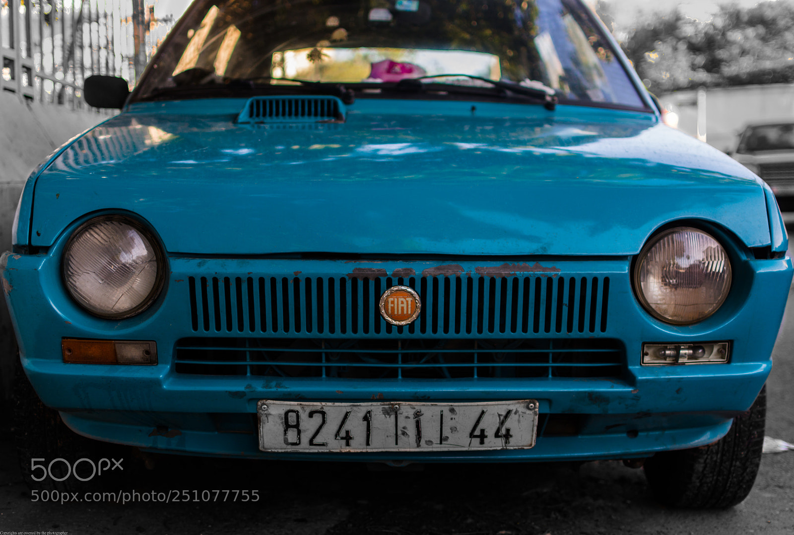 Nikon D7100 sample photo. A fiat car photography