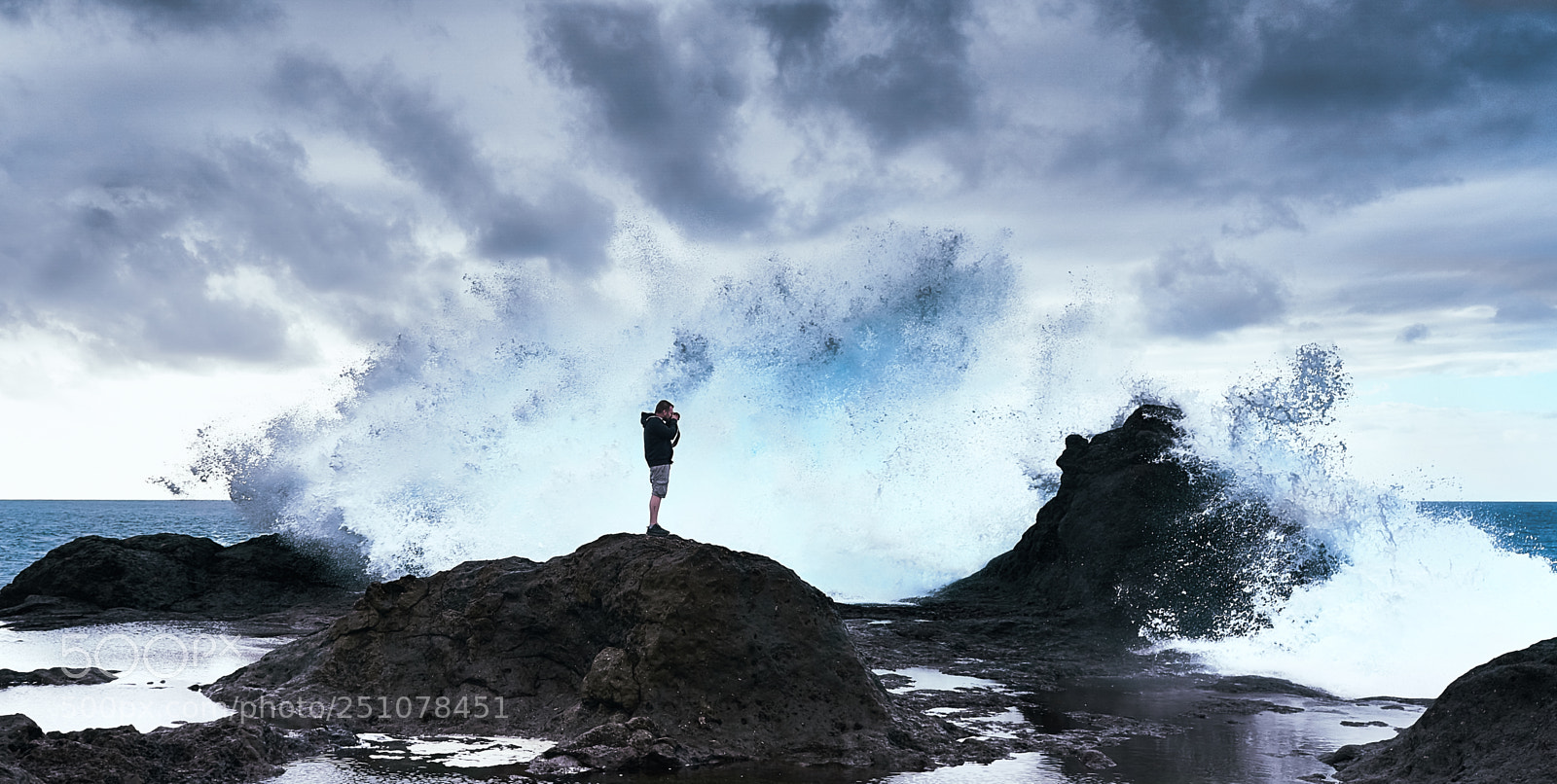 Sony a7R II sample photo. The wave photography