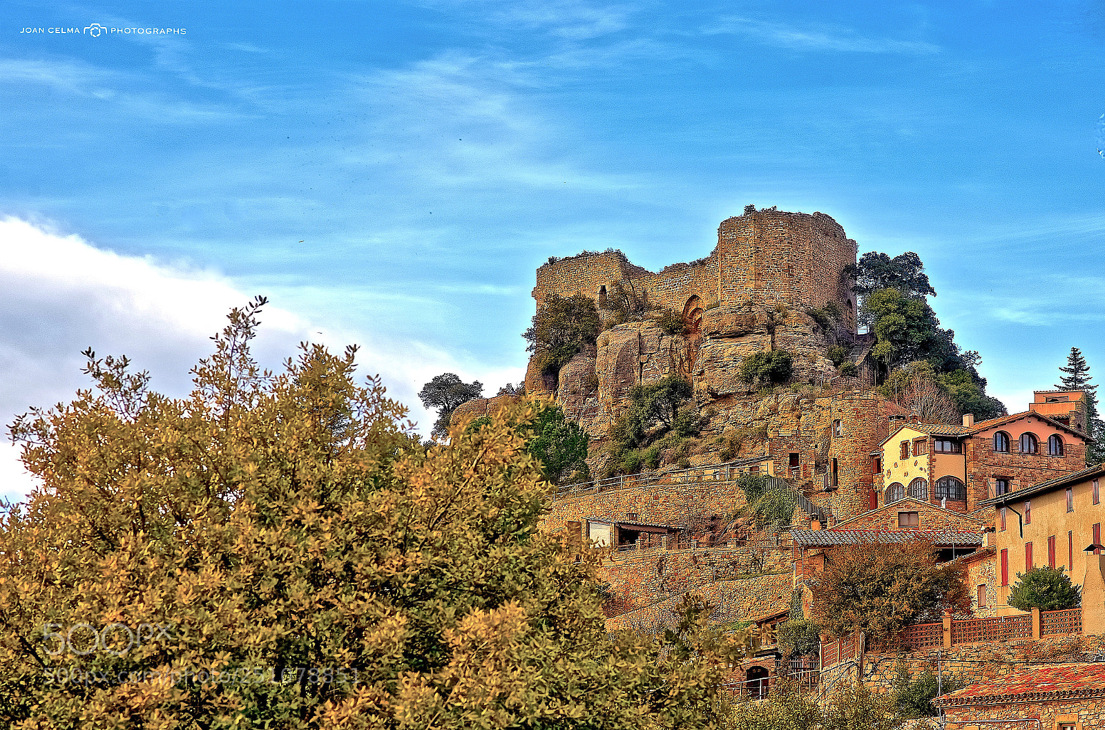 Nikon D810 sample photo. Castell de granera photography