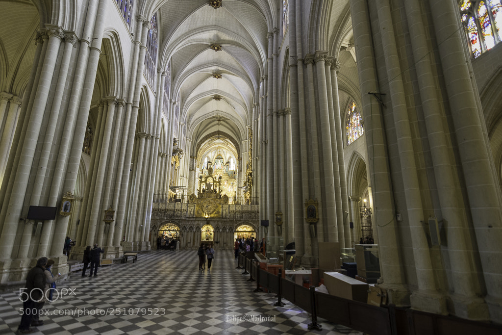 Nikon D5200 sample photo. Catedral de toledo photography
